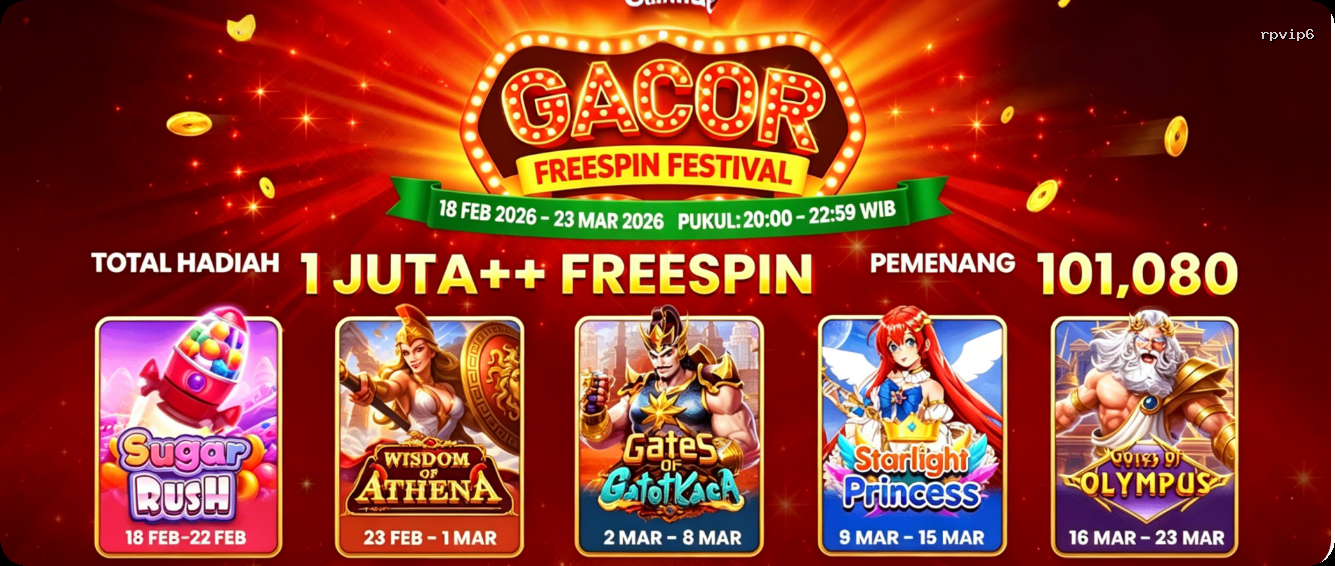 Login rpvip6 Sekarang Bonus Melimpah